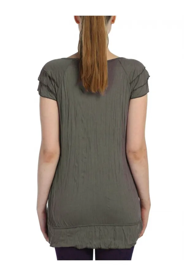 Tişört - Zeytin Yeşili