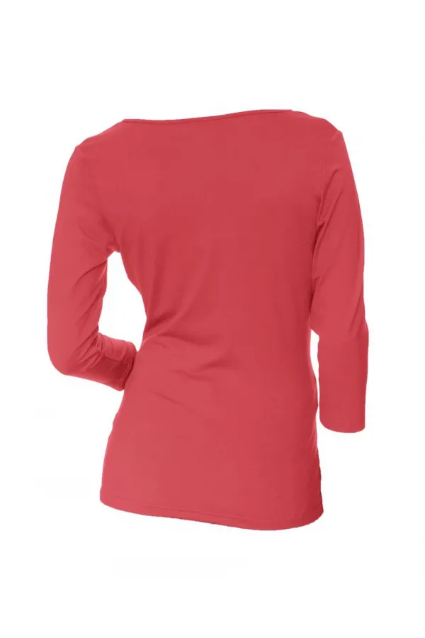 3/4 Sleeve T-Shirt - Pomegranate Flower