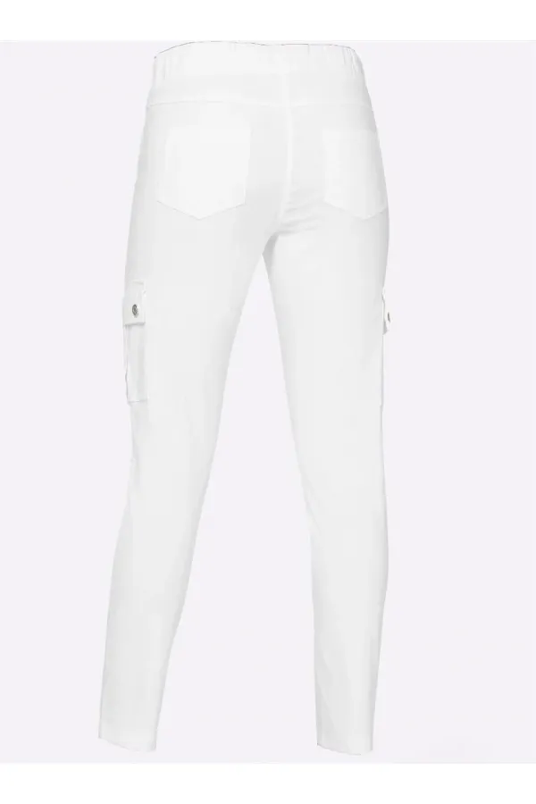 Kargo Pantolon - Beyaz