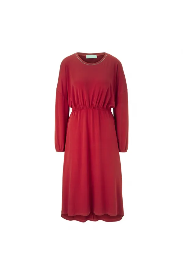 Feminen Elbise - Kırmızı