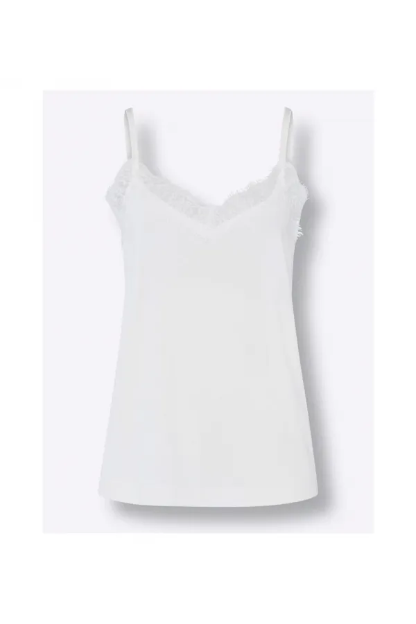 Dantelli Atlet - Beyaz