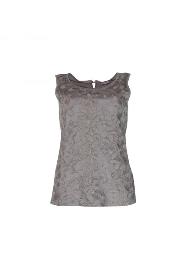 Danteli Kolsuz Bluz - Vizon