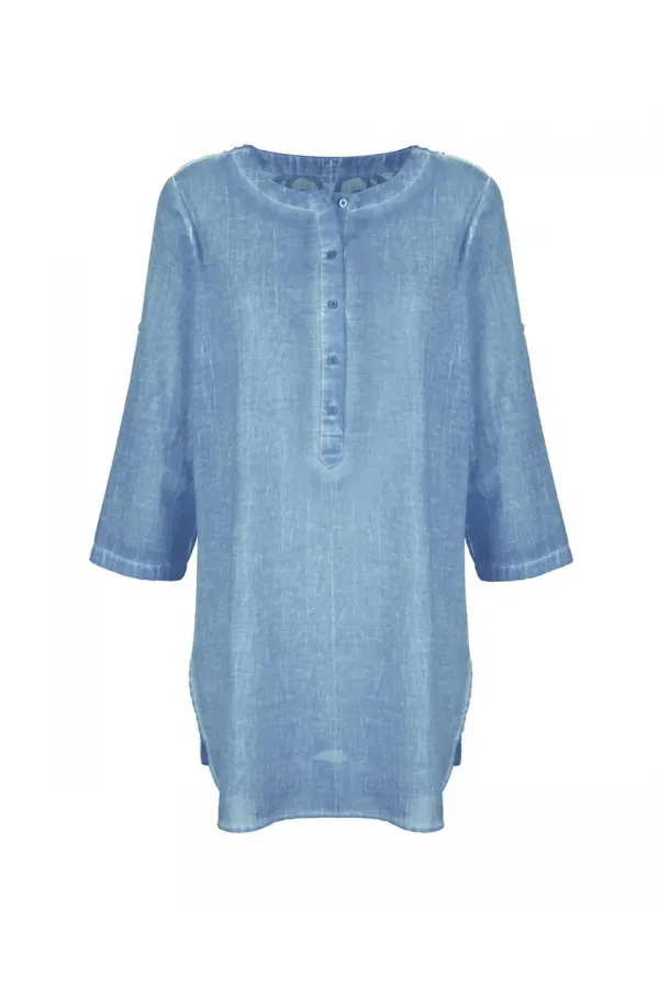 Lace Tunic - Blue