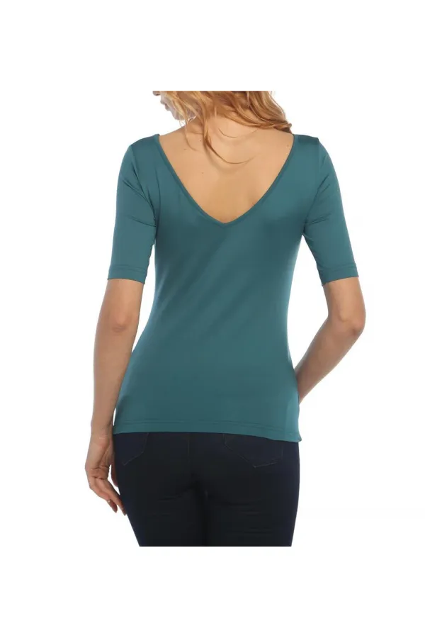 Basic Tişört - Petrol