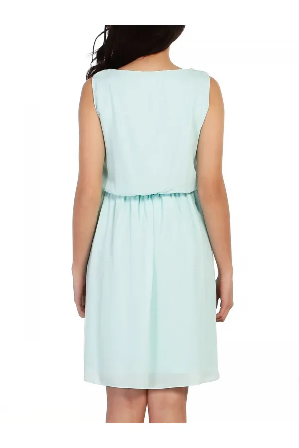 Chiffon Dress - Mint Green