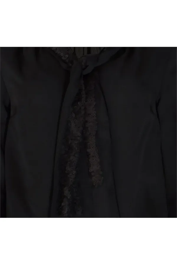 Chemisier à sequins - Noir