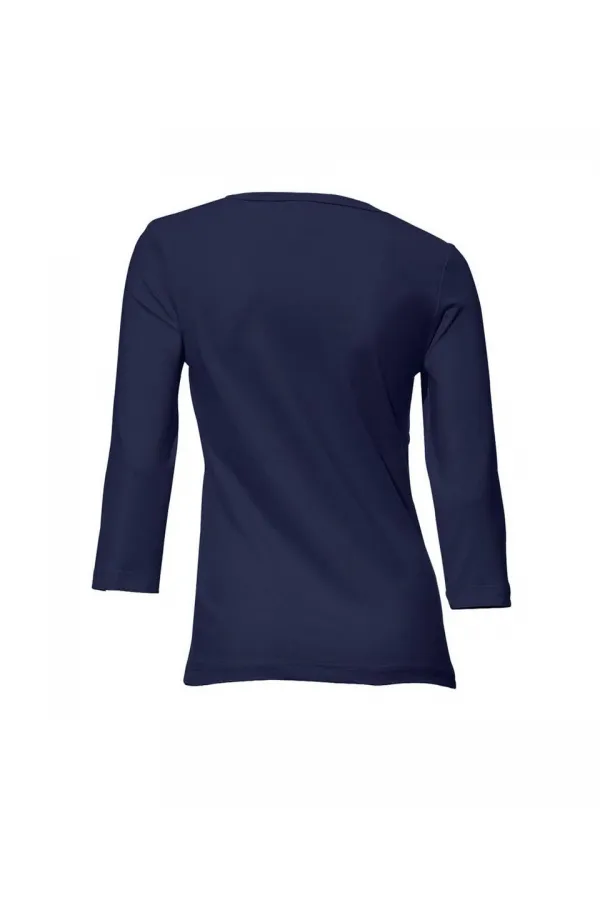 T-shirt basique - Bleu marine