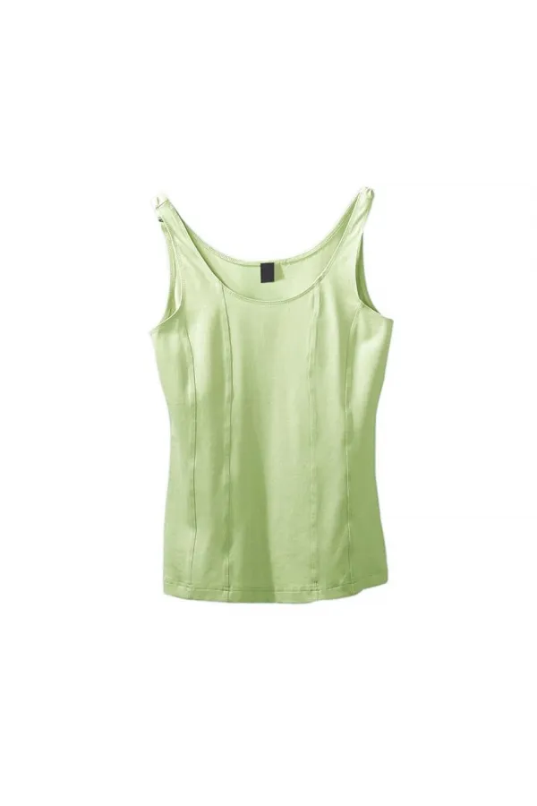 T-shirt coupe basique - Vert pistache