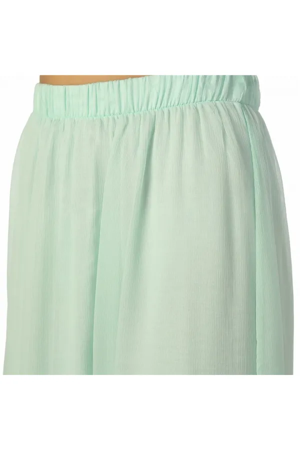 İpek Etek - Nane Yeşili