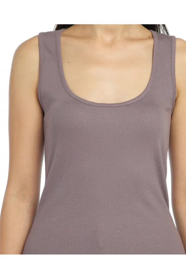 Basic Tişört - Eflatun