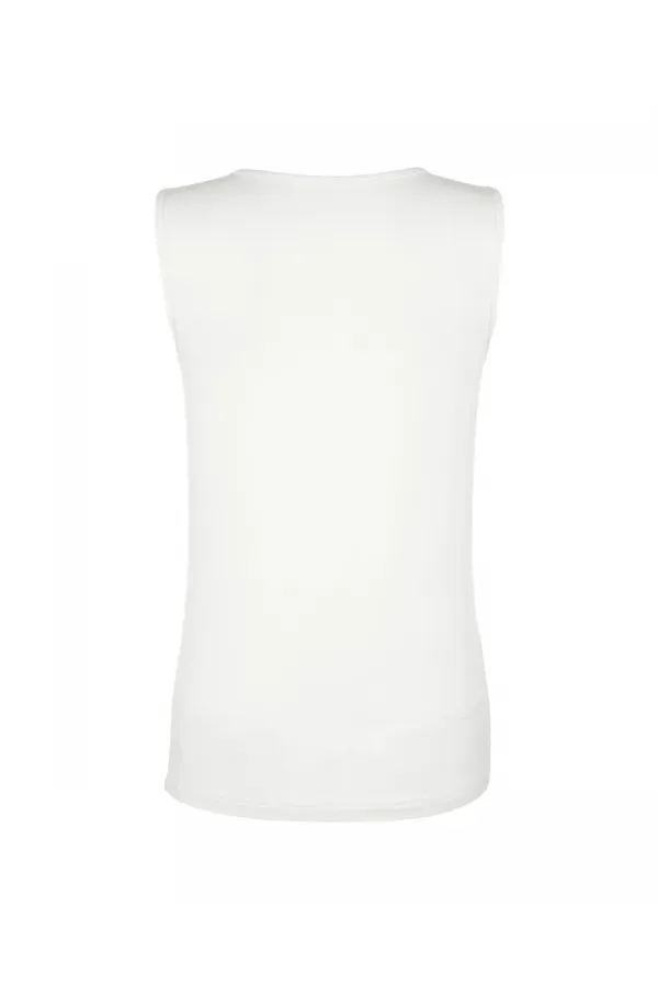 2 Parça Uzun Bluz - Beyaz