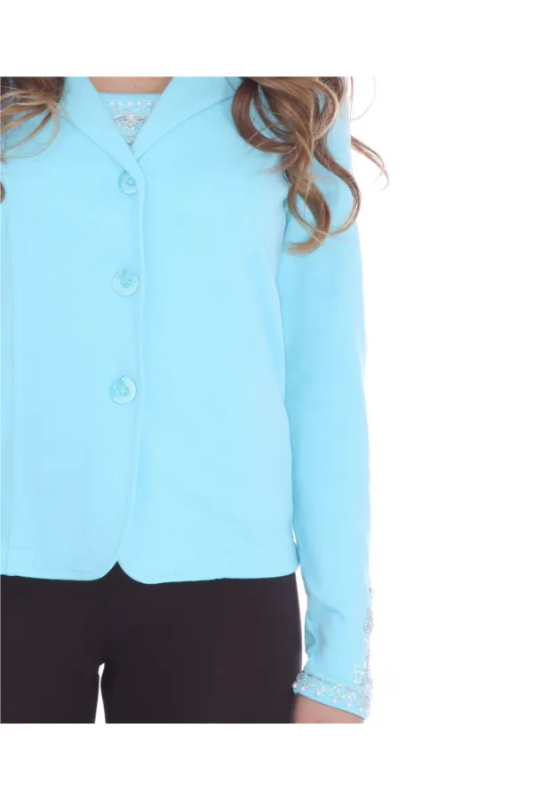 Twinset Blazer Ceket - Aqua