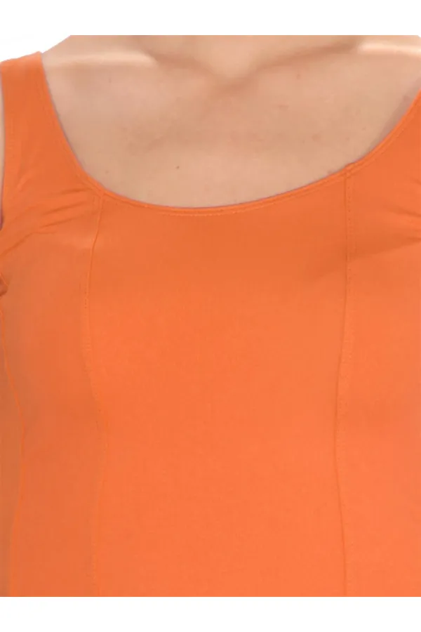 Basic Fit Tişört - Turuncu