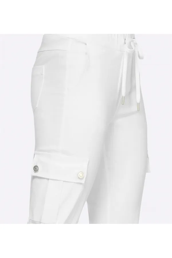 Kargo Pantolon - Beyaz