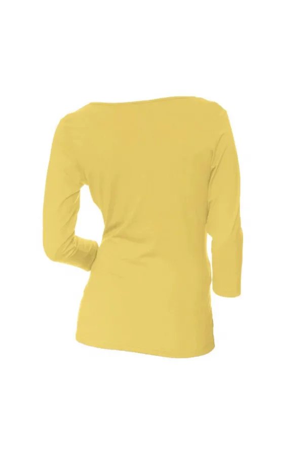 3/4 Sleeve T-Shirt - Yellow
