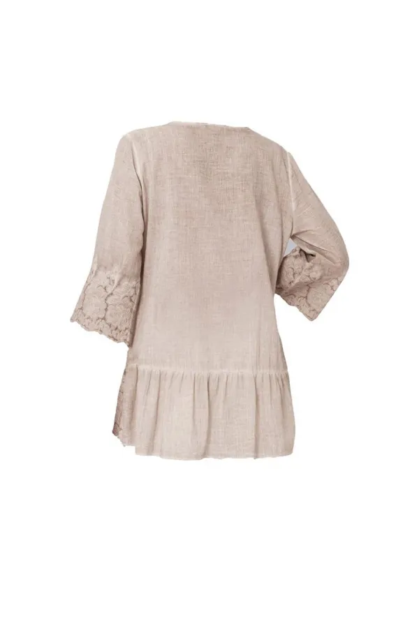 Dantelli Bluz - Krem