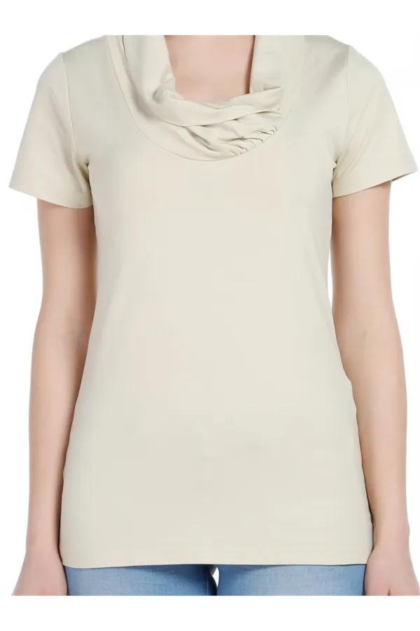 Degaje Tişört - Kum