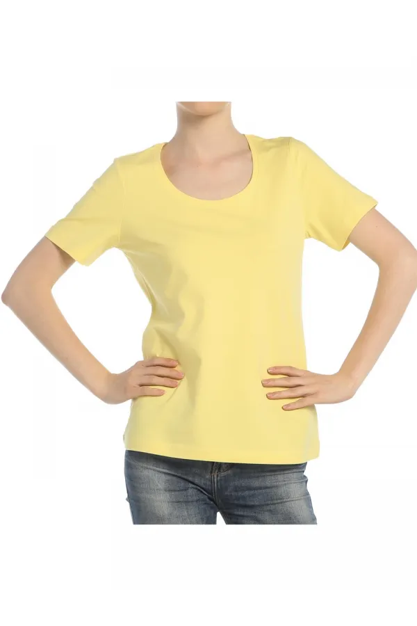 T-shirt basique - Jaune