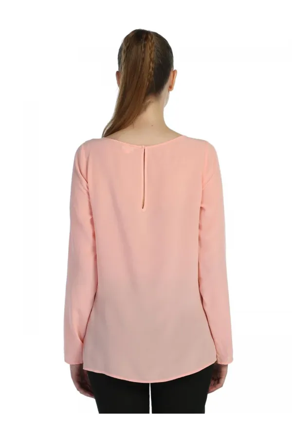 İpek Batik Bluz - Narçiçeği