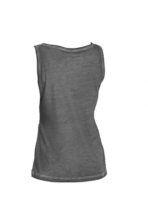 Sleeveless Blouse - Grey