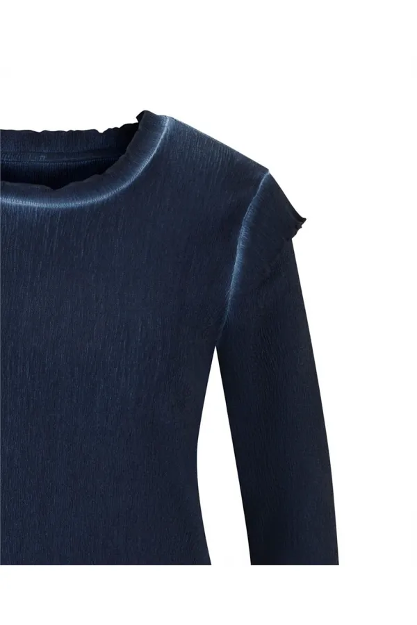 Long Sleeve T-Shirt - Navy Blue