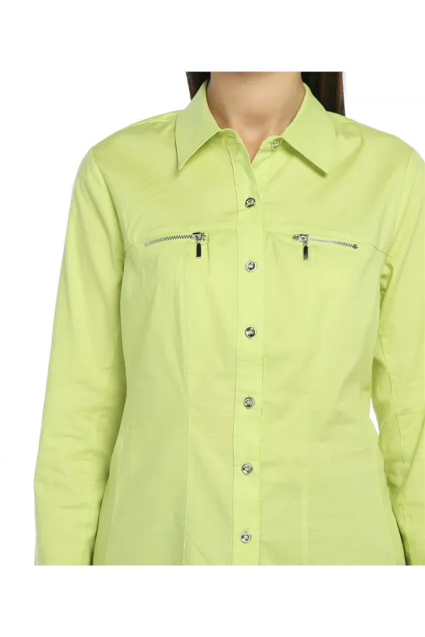 Chemise zippée - Kiwi