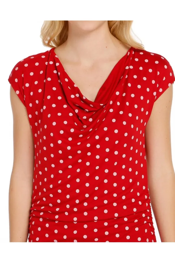 Çift Taraflı Tişört - Kırmızı