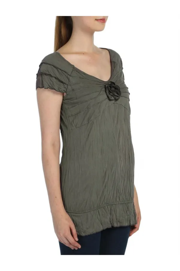 Tişört - Zeytin Yeşili