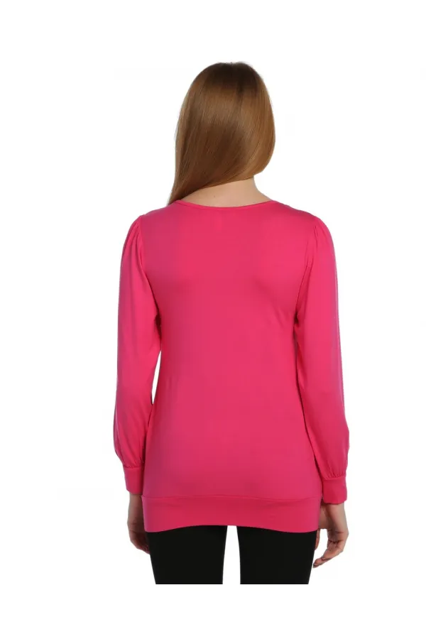 Long Sleeve T-Shirt - Pink