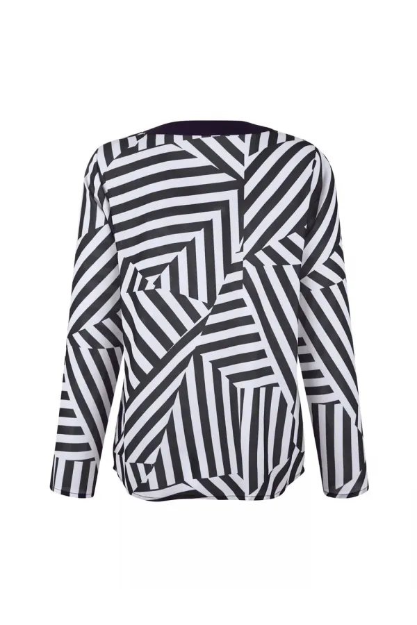 Çizgili Bluz - Çizgili