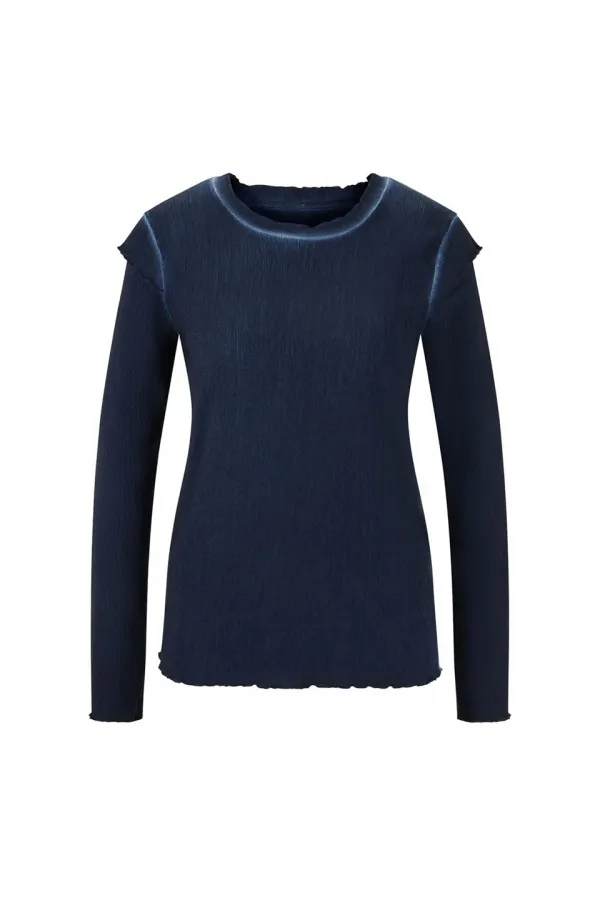 Long Sleeve T-Shirt - Navy Blue