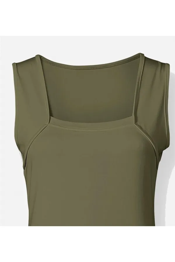 Basic Tişört - Zeytin Yeşili