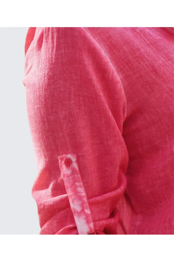 Lace Tunic - Pomegranate Flower