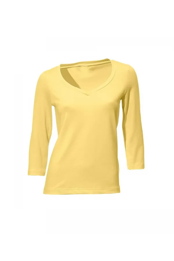 Basic Tişört - Sarı