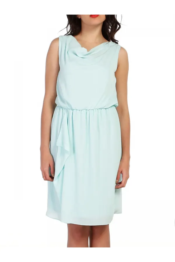 Chiffon Dress - Mint Green