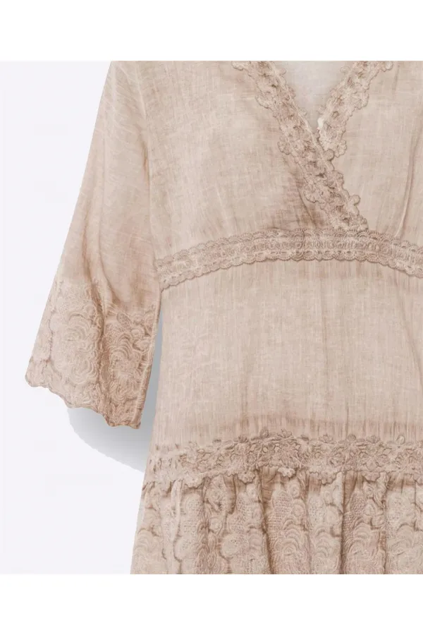 Dantelli Bluz - Krem