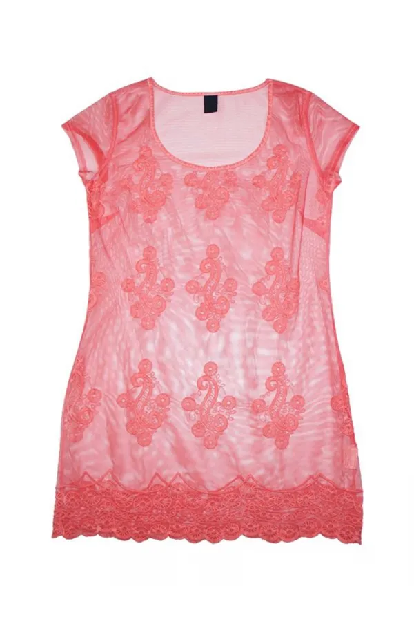 Dantelli Elbise - Narçiçeği