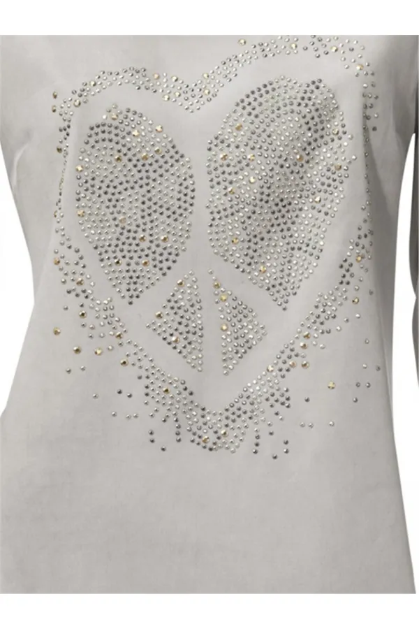 Taş İşlemeli Bluz - Taş