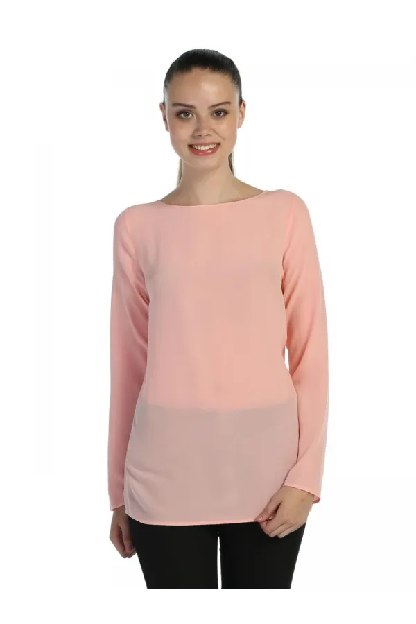 İpek Batik Bluz - Narçiçeği