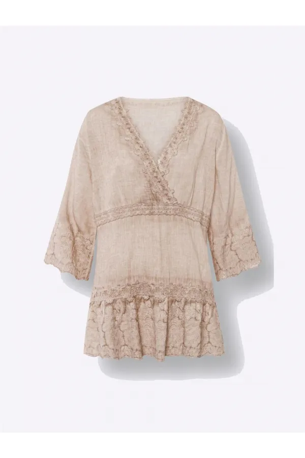 Dantelli Bluz - Krem