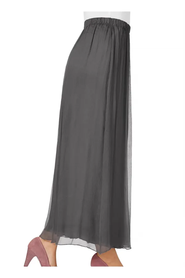 İpek Etek - Gri