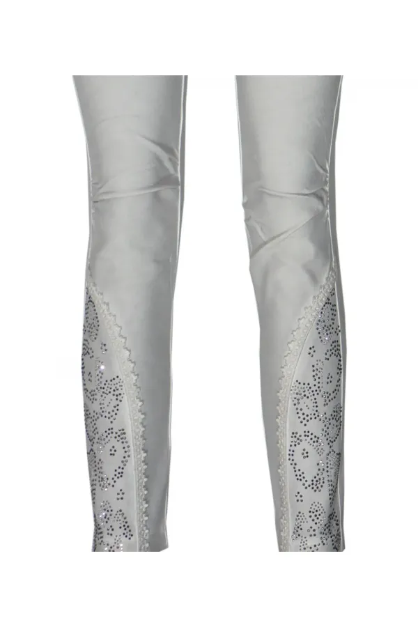 Taşlı Pantolon - Gri