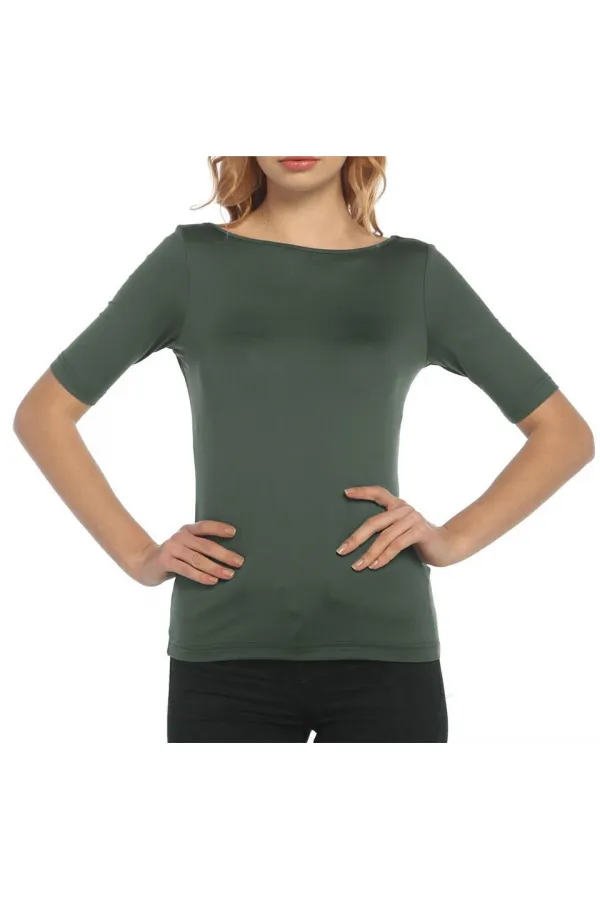 T-shirt basique - Vert