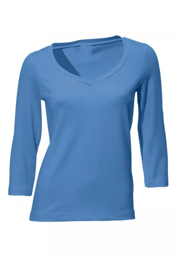T-shirt basique - Bleu foncé