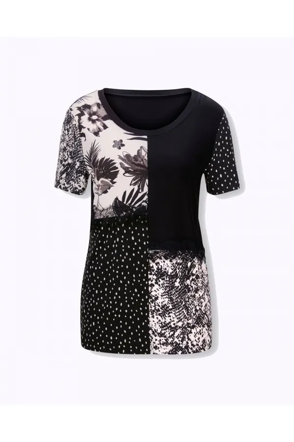 Printed T-Shirt - Black