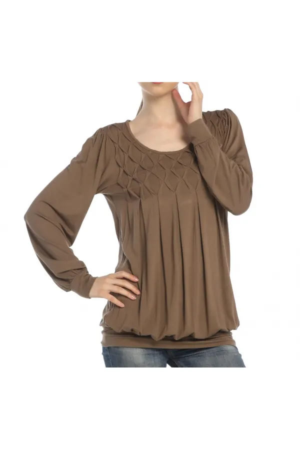 Long Sleeve T-Shirt - Mink