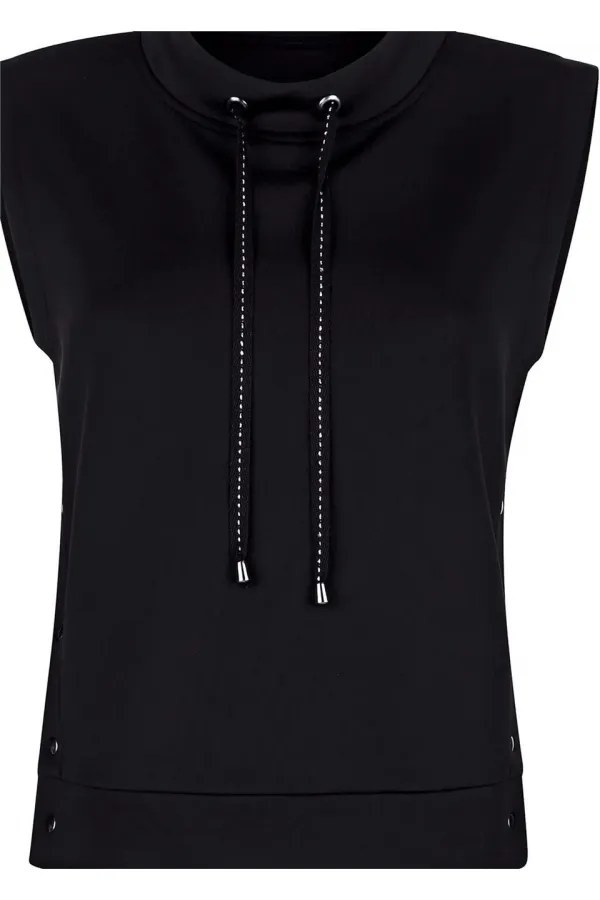 Kolsuz Sweatshirt - Siyah