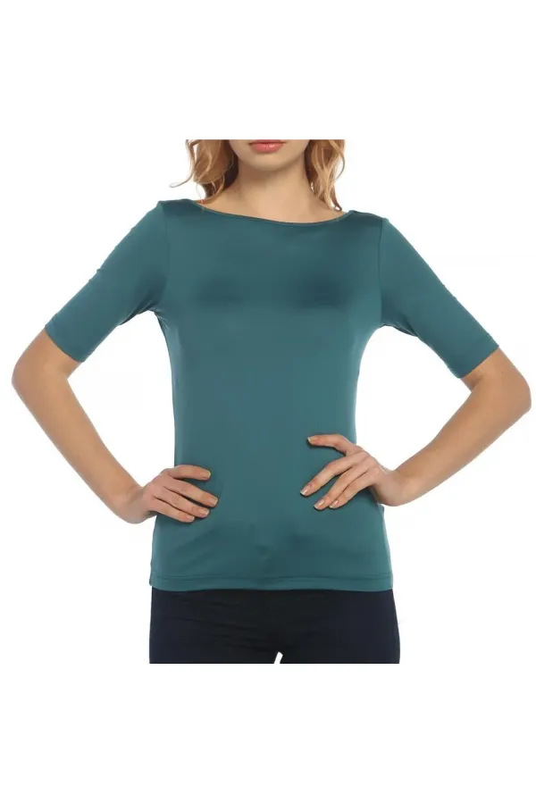 Basic Tişört - Petrol