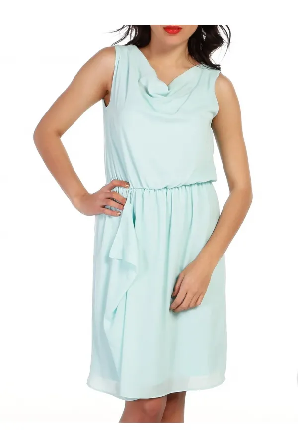 Chiffon Dress - Mint Green