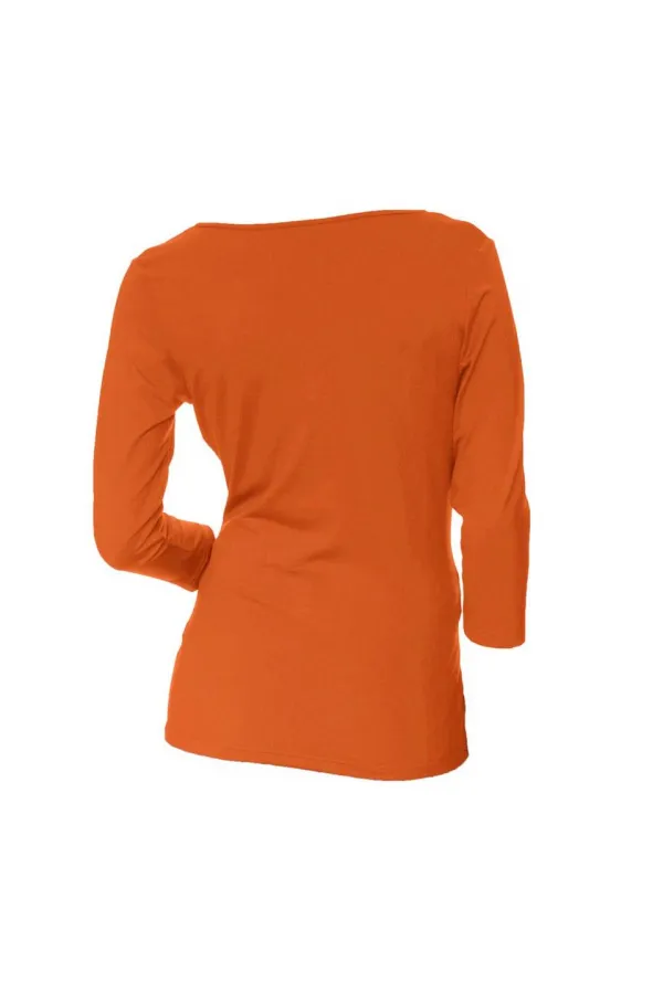3/4 Sleeve T-Shirt - Orange